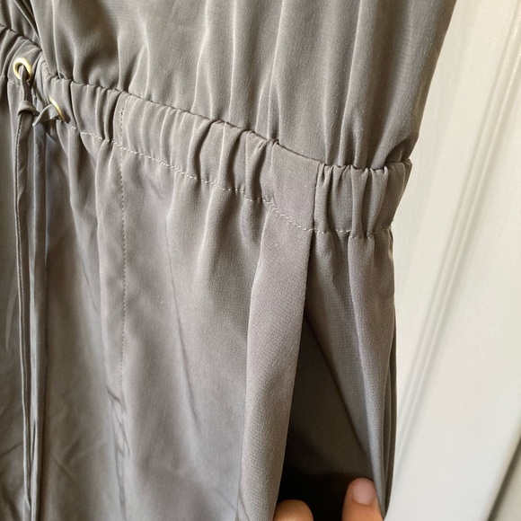 Olive green Express jumpsuit - Picture 3 of 4